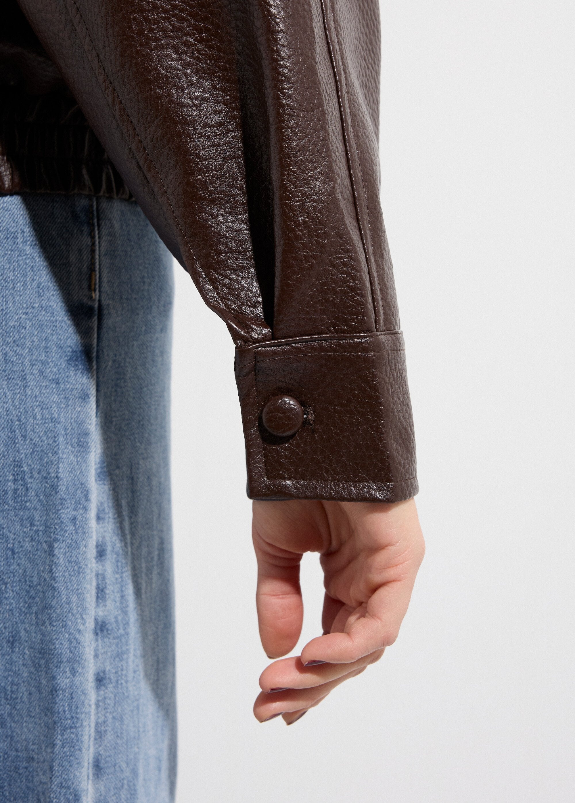 Blouson_simili_cuir_inspiration_vintage_Marron_DE2_slim