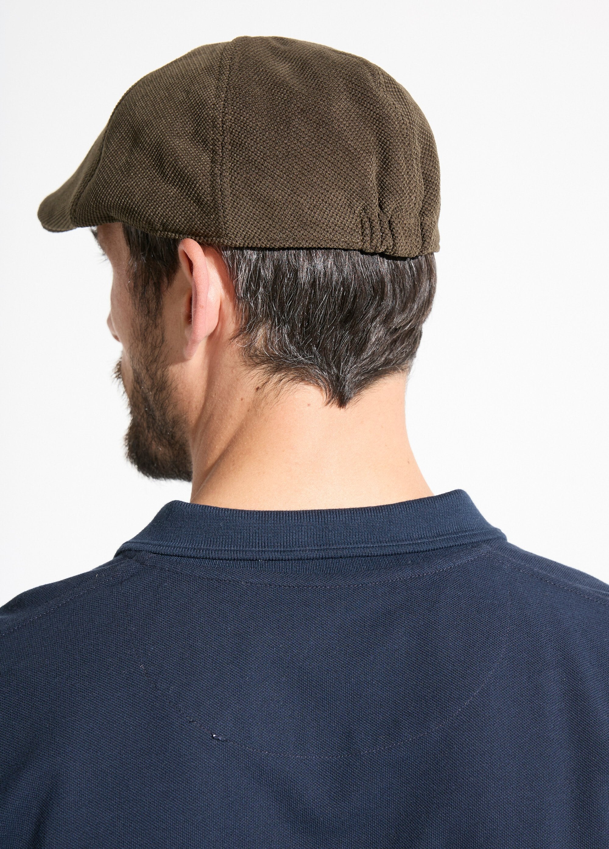Flat_cap_in_wool-look_fabric_Khaki_DO1_slim