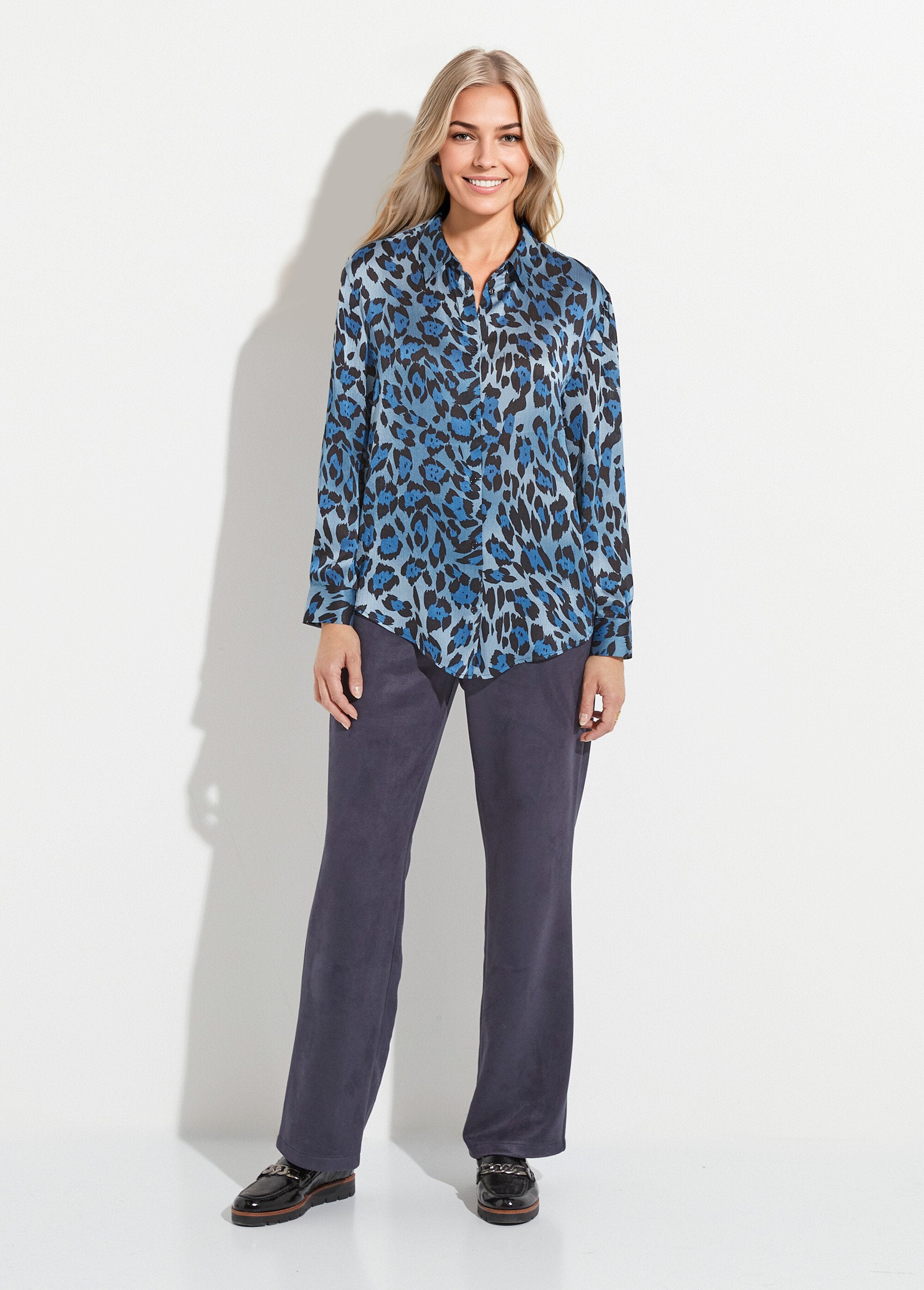 Long_sleeve_satin_button-down_blouse_Blue_print_SF1_slim