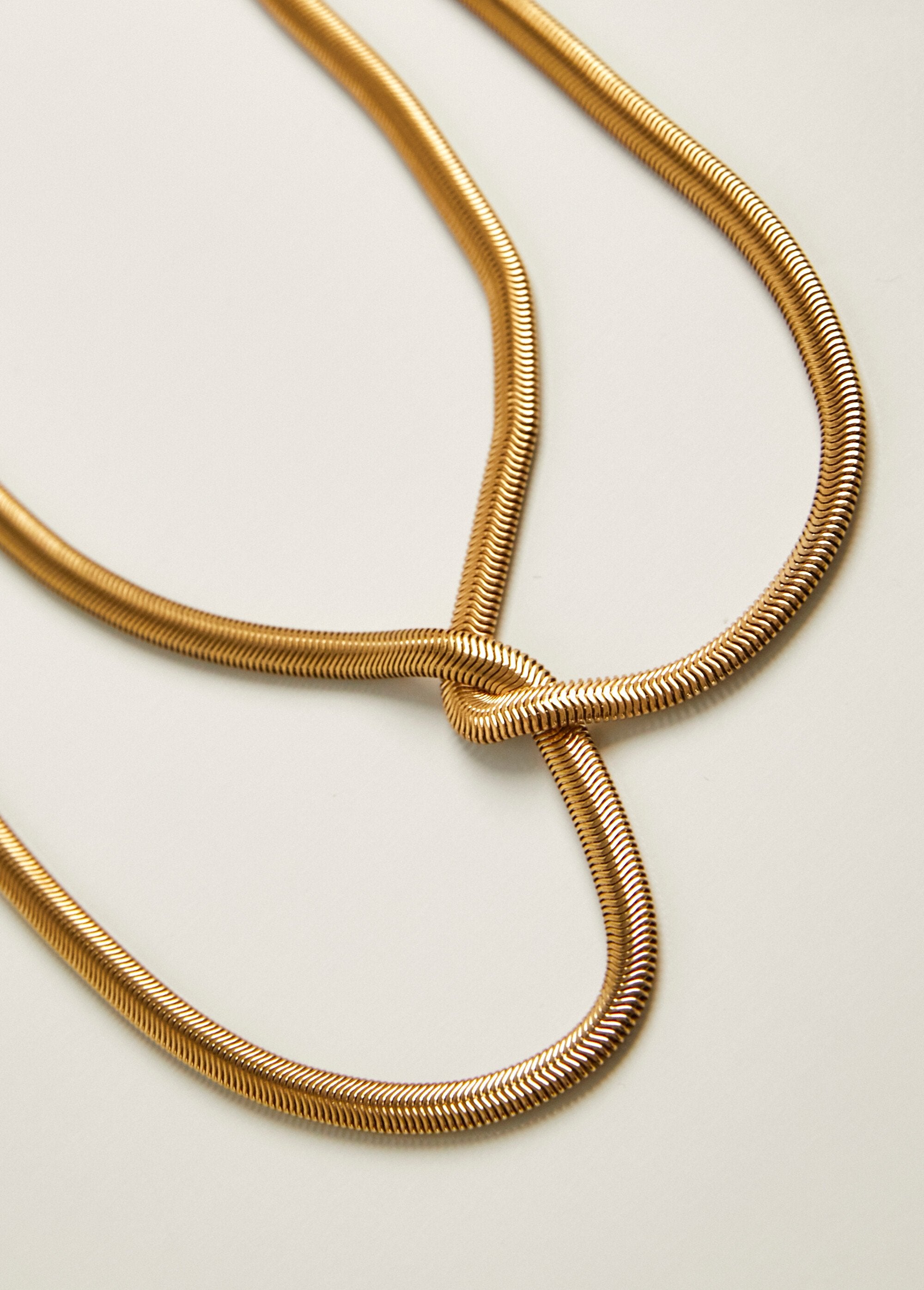 Double_snake_link_necklace_in_steel_Golden_DE2_slim