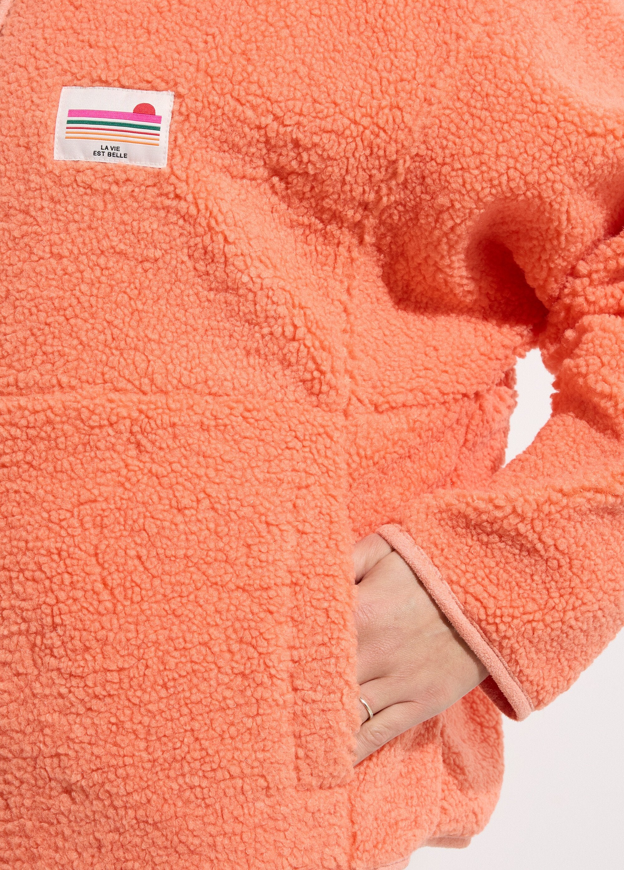 Warm_fleece_zip-up_vest,_high_collar_Orange__DE1_slim