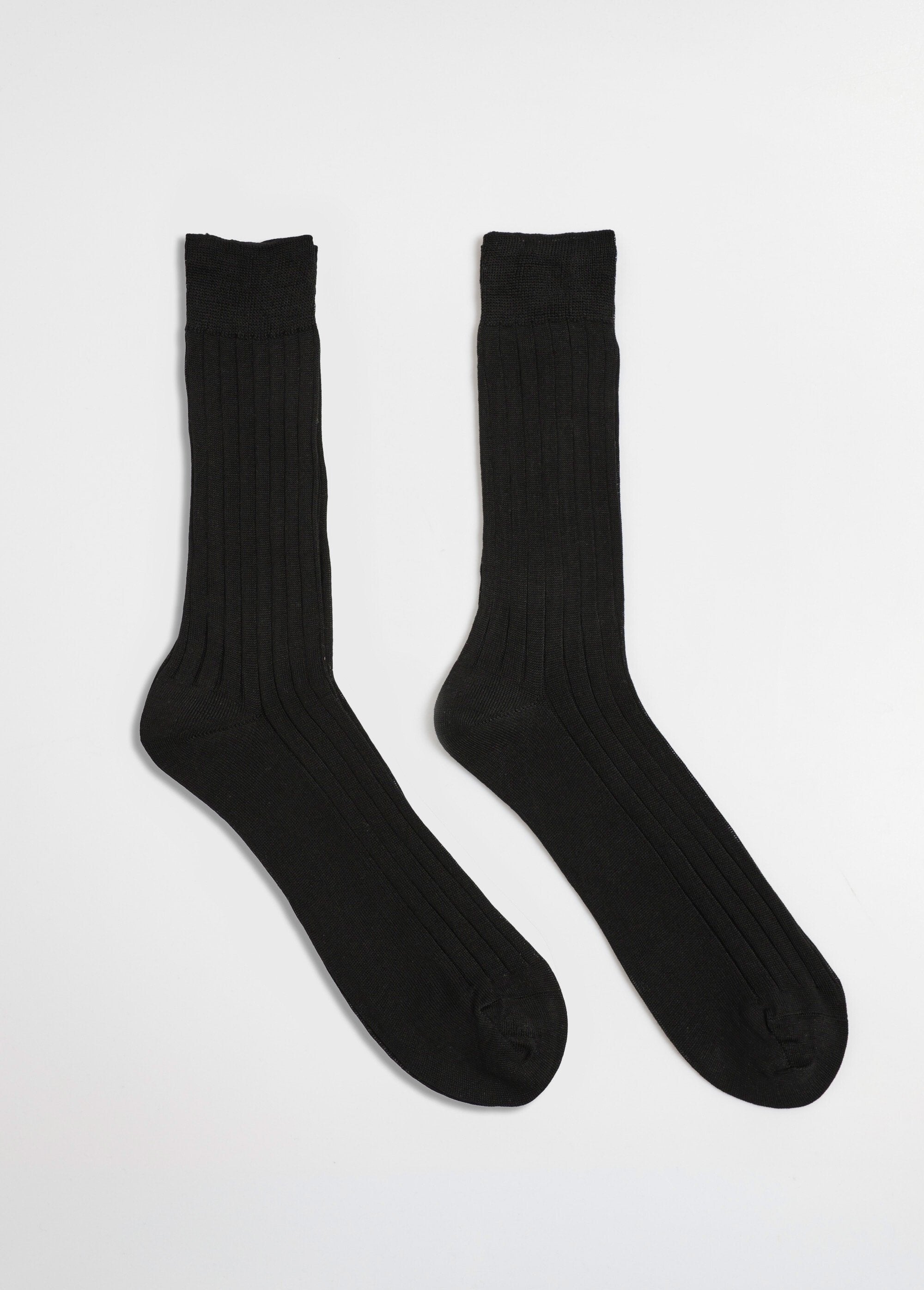 Pack_of_2_pure_cotton_Scottish_thread_socks_Black_DE1_slim