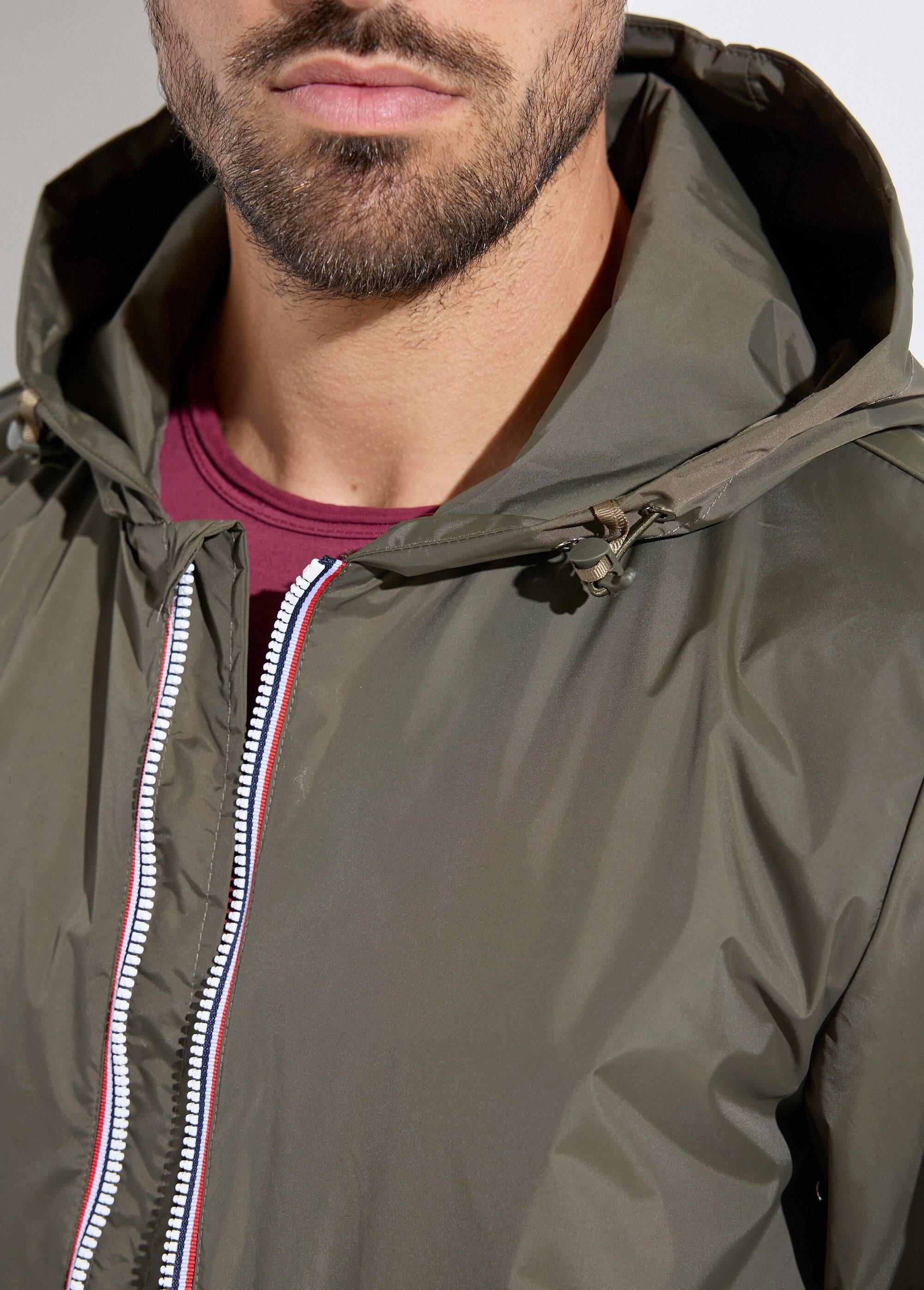 Trendy_long_water-repellent_parka_Khaki_DE1_slim