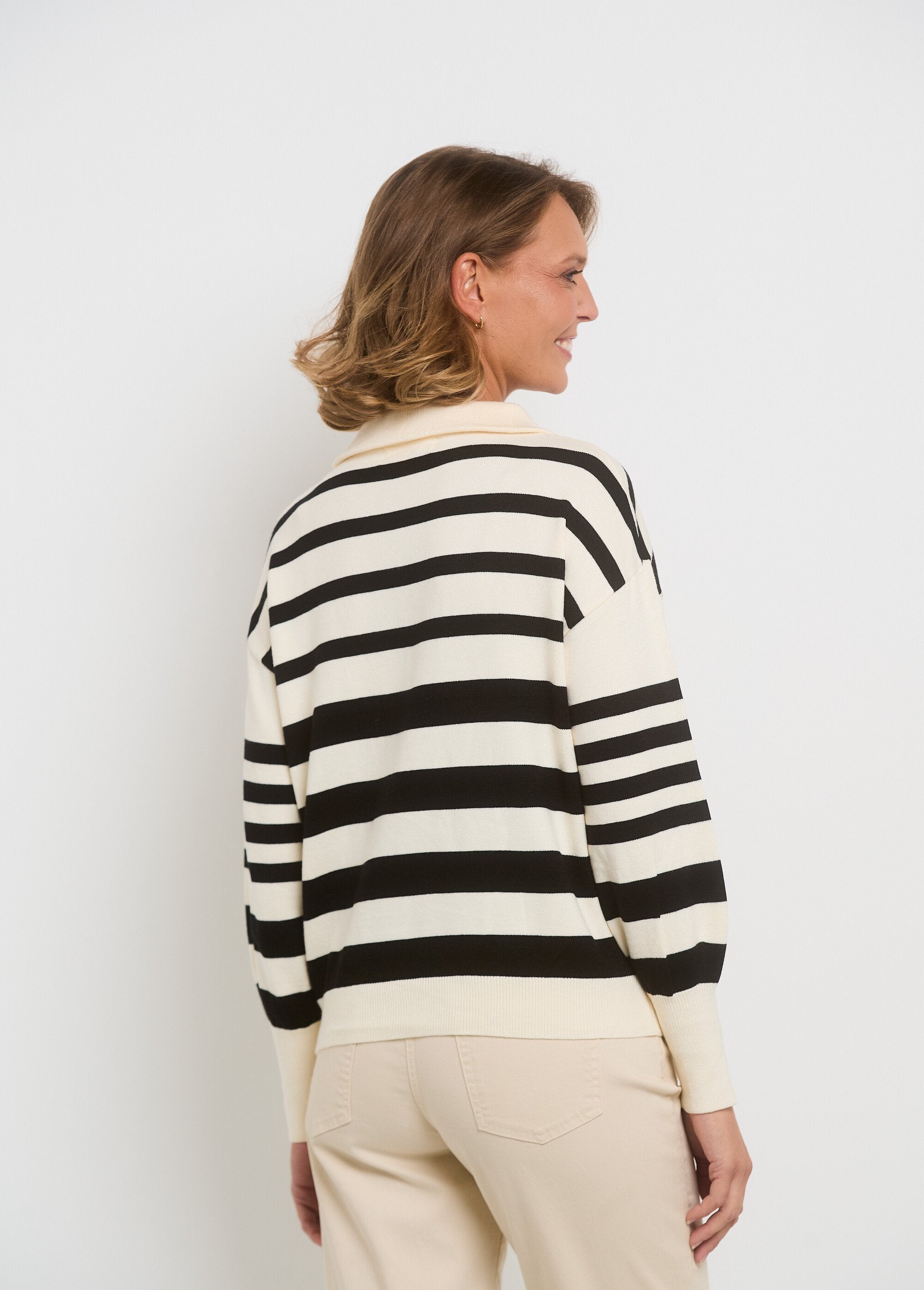 Striped_zipped_high_neck_sweater_Ecru_striped_DO1_slim