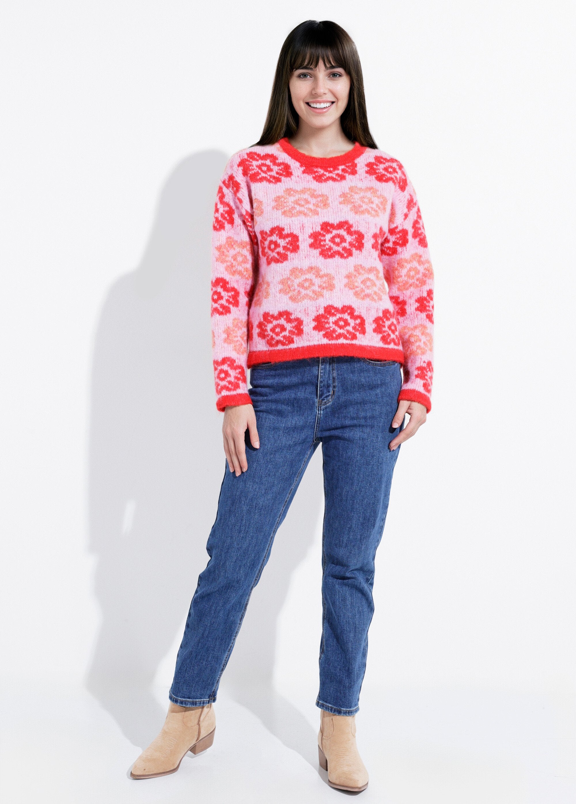 Cropped_floral_knit_sweater_Pink_and_red_SF1_slim