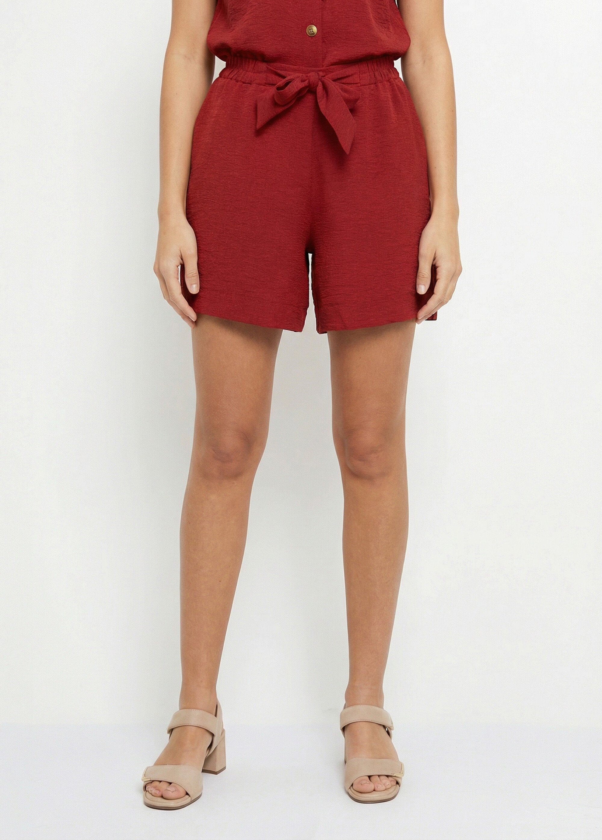 Short_souple_texturé,_noué_à_la_taille_Terracota_FA1_slim