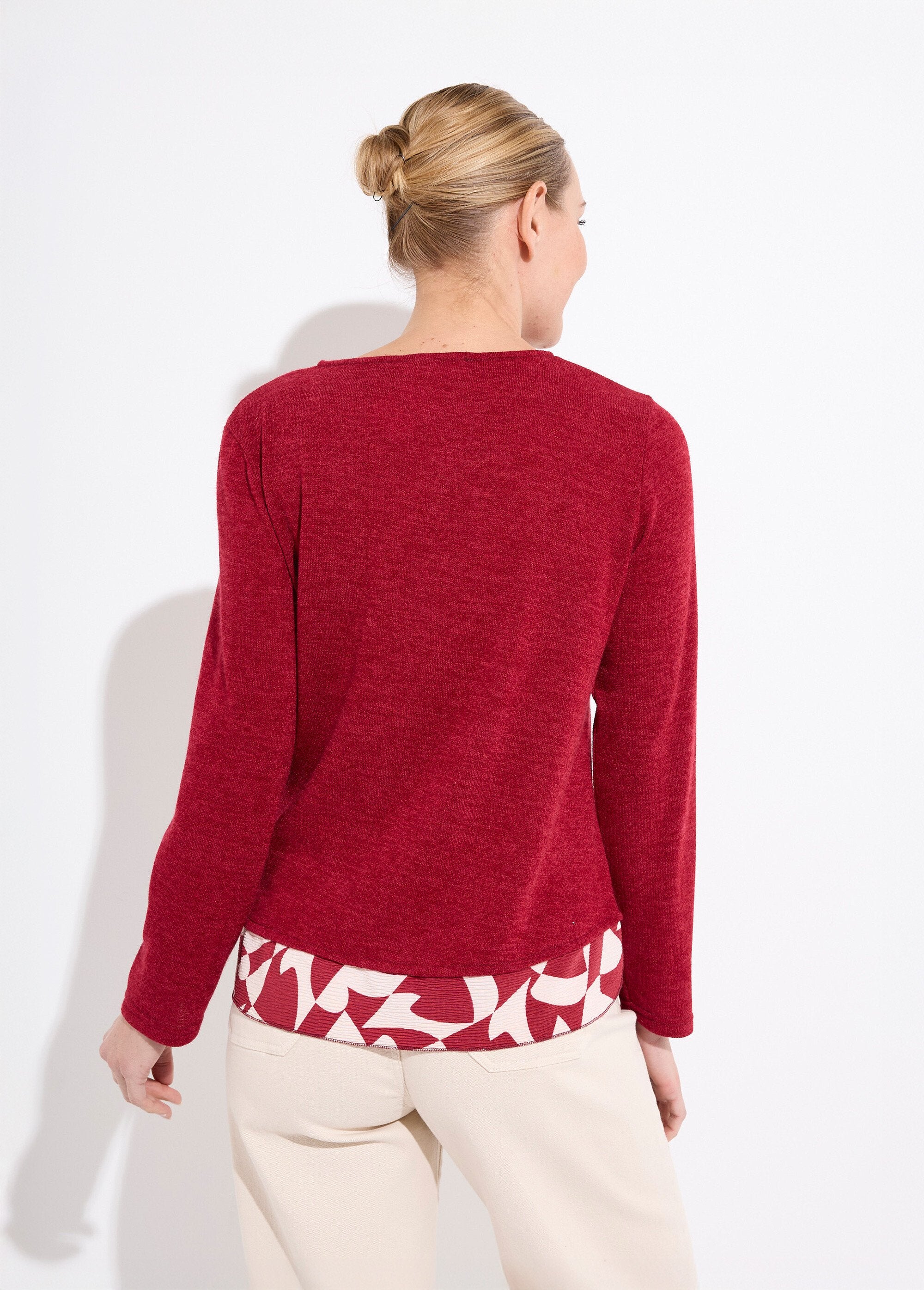 Warm_2-in-1_effect_long-sleeved_T-shirt_Bordeaux_DO1_slim