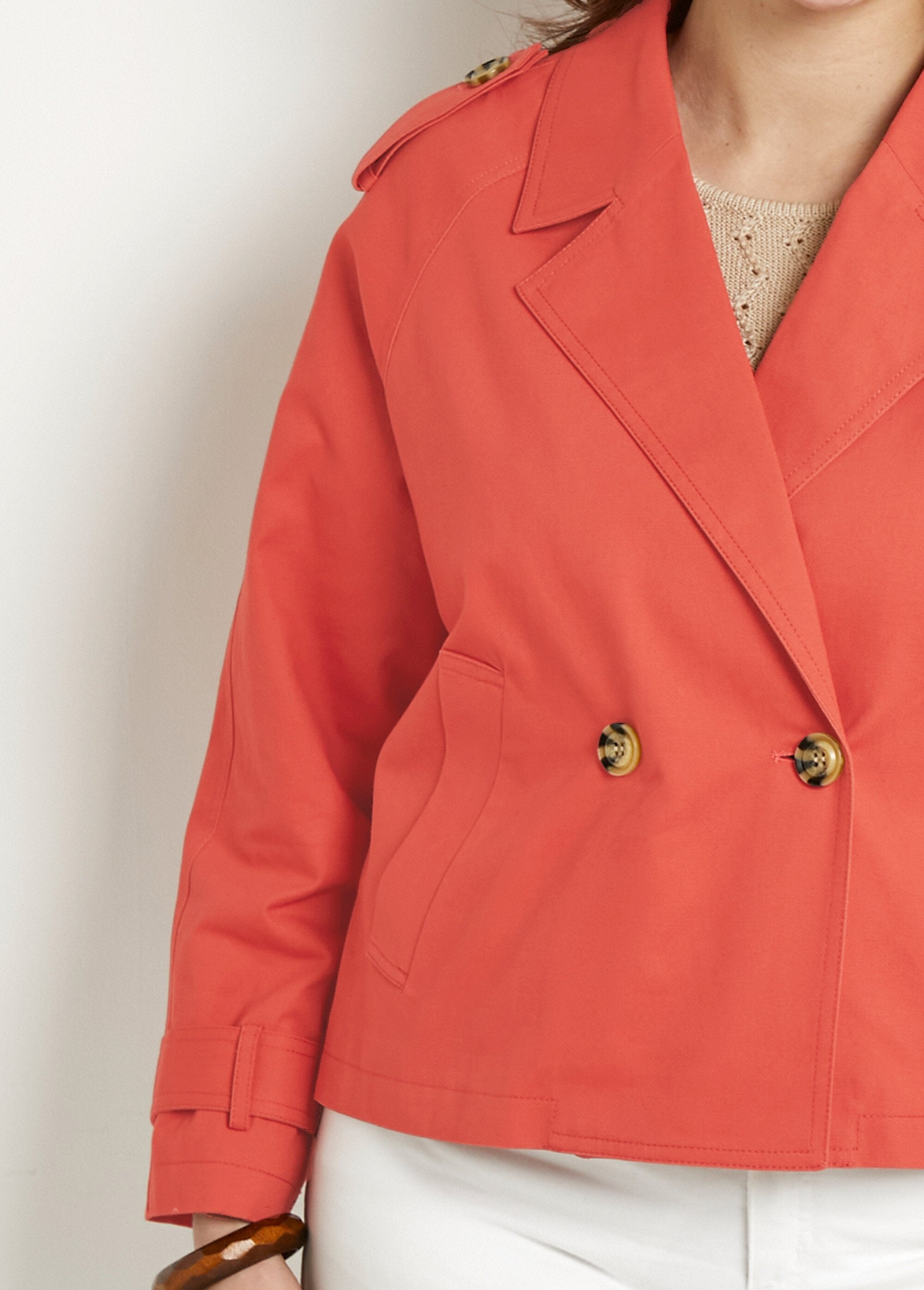 Short_double-breasted_trench_coat_in_lined_cotton_Terracotta_DE1_curvy