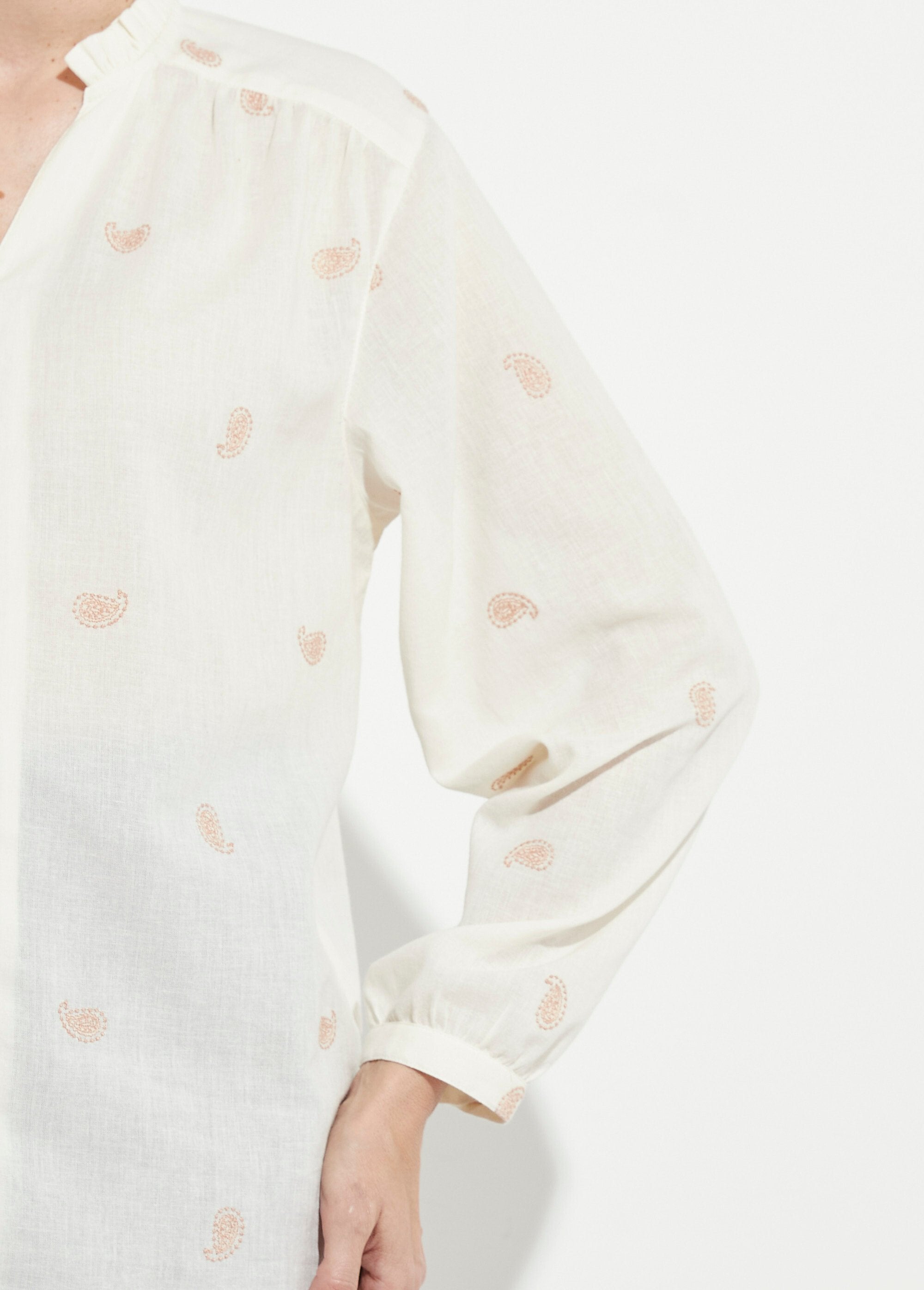 Embroidered_cotton_gauze_tunic_with_ruffled_collar_Ecru_and_beige_DE3_slim