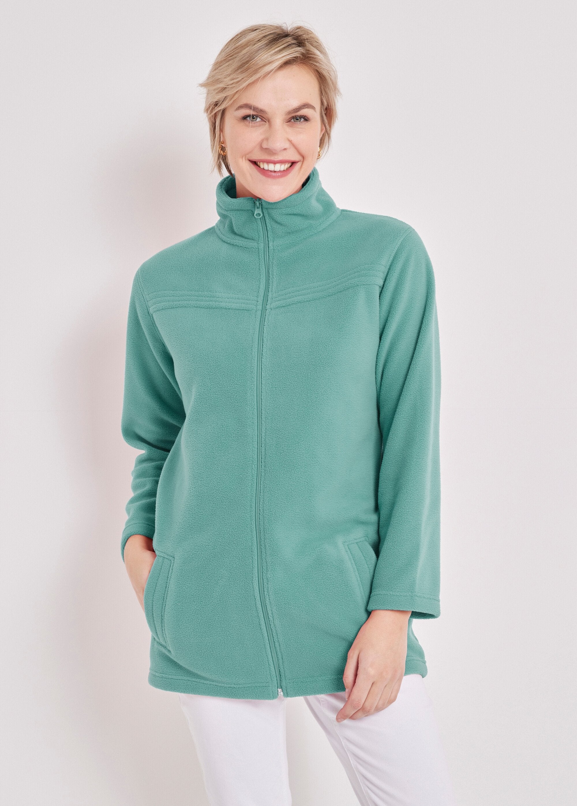 Long-sleeved_zipped_fleece_jacket_Mint_green_FA1_slim