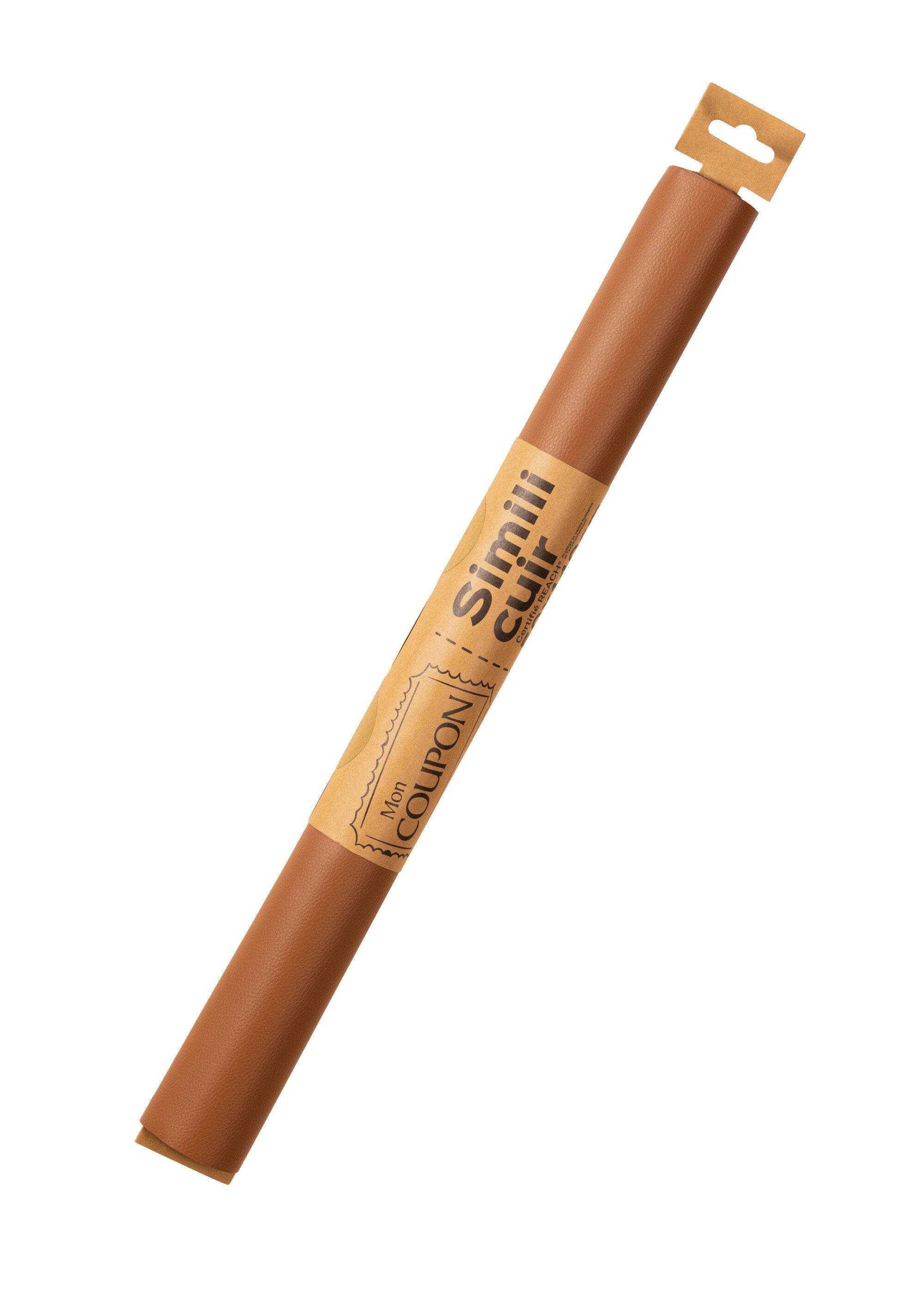 Plain_faux_leather_coupon_camel_DE1_slim