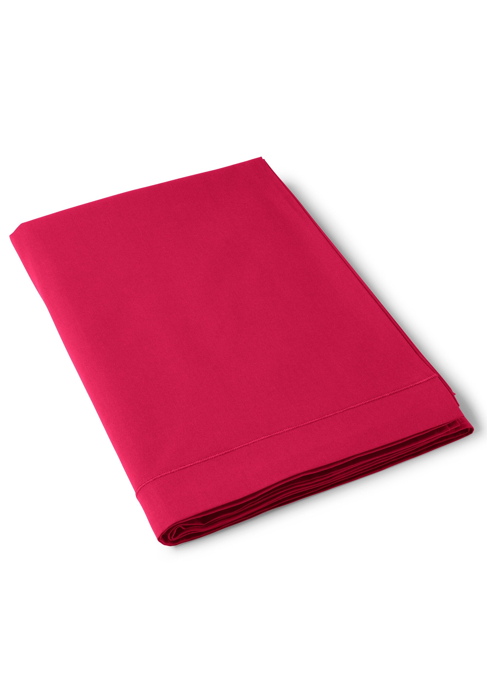 RELAX_plain_pure_cotton_flat_sheet_Fuchsia_FA1_slim