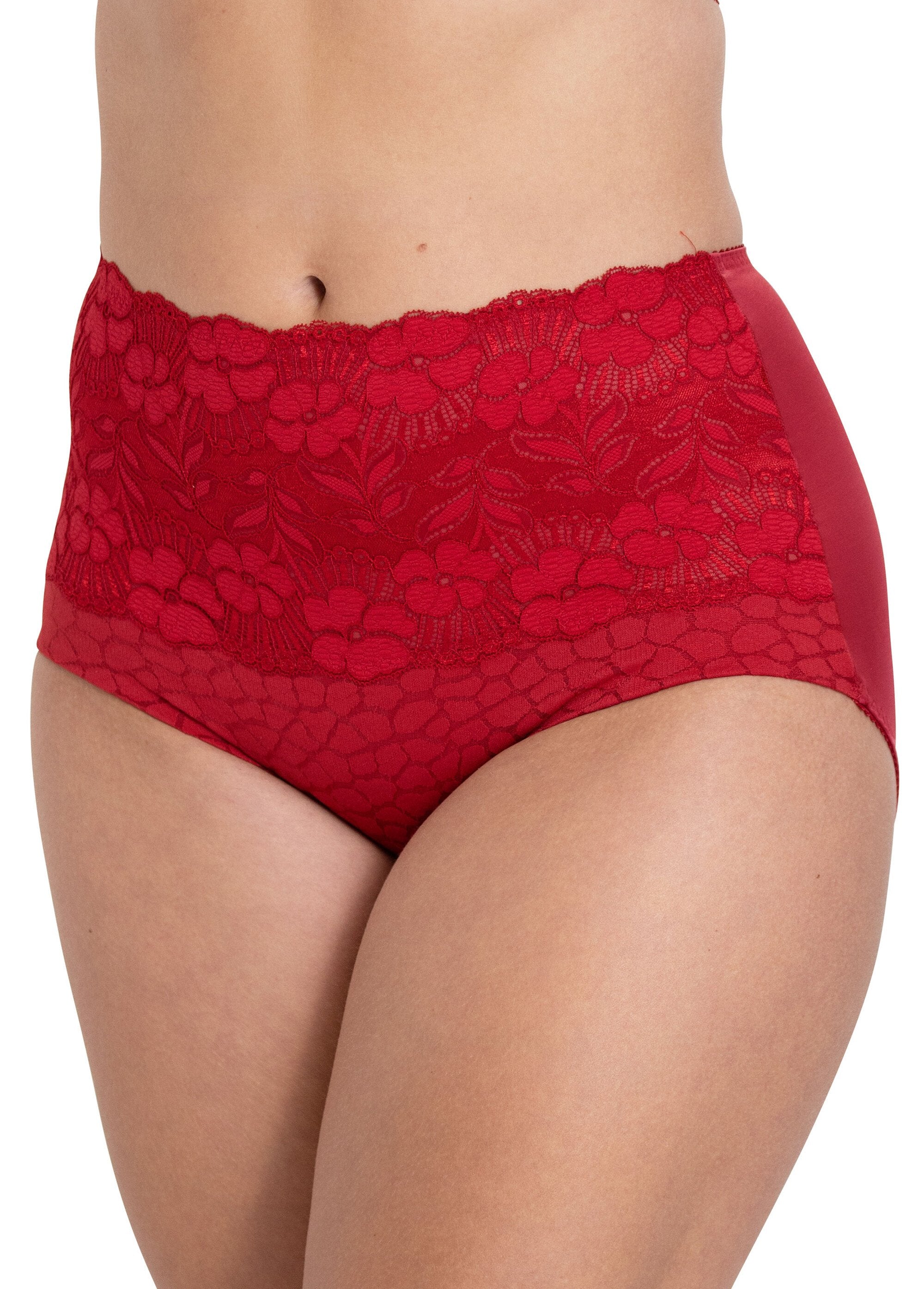 Miss_Mary®_-_Lace_Panty_Girdle_Red_FA1_slim