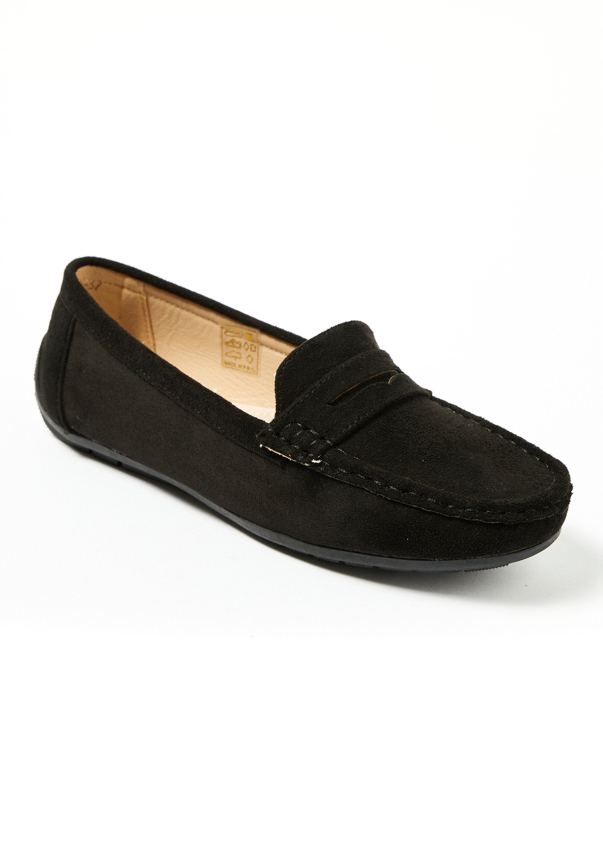 Suede-look_loafers_Black_FA1_slim