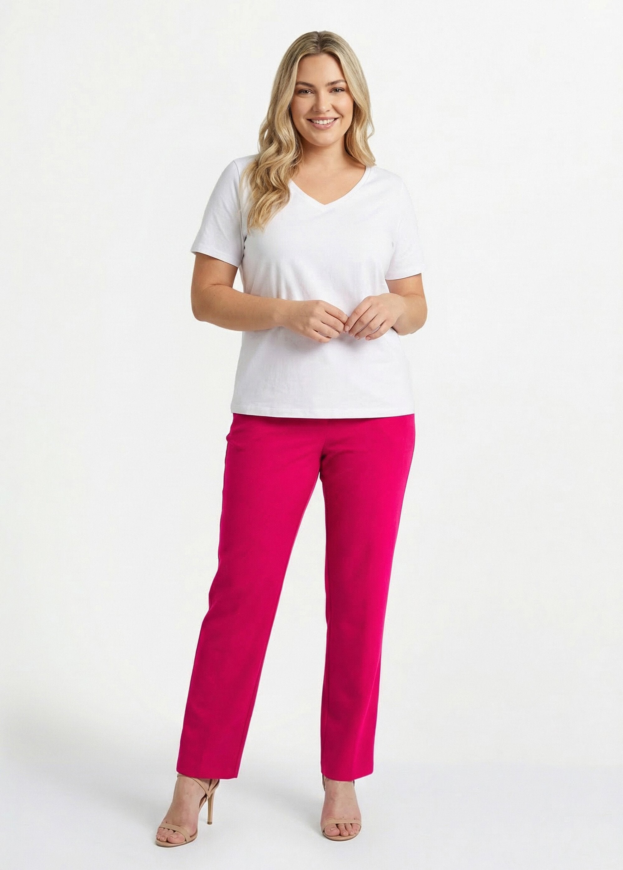 Plain_straight_pants_with_semi-elasticated_waist_Raspberry_SF1_curvy