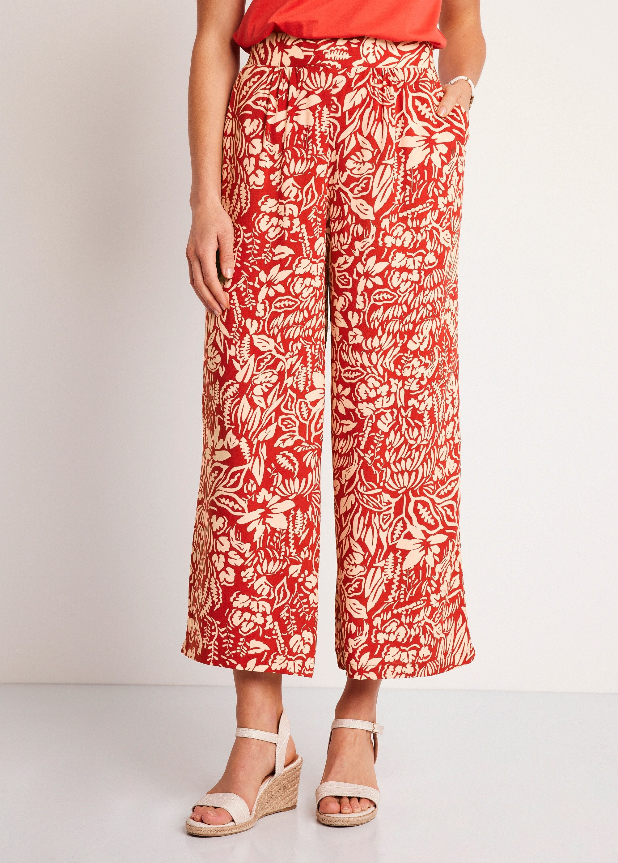 Wide_floral_or_plain_elasticated_waist_pants_Tomette_and_ecru_FA1_slim