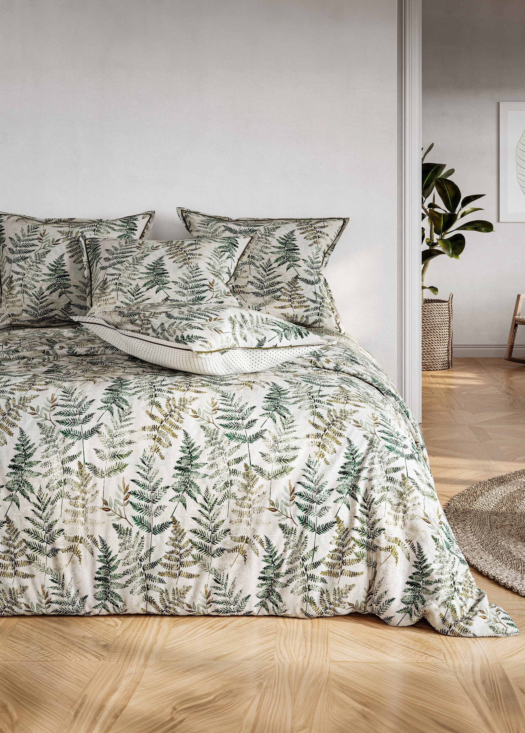 4-Piece_Bed_Set_with_Flat_Sheet,_Ferns_Green_print_FA1_slim