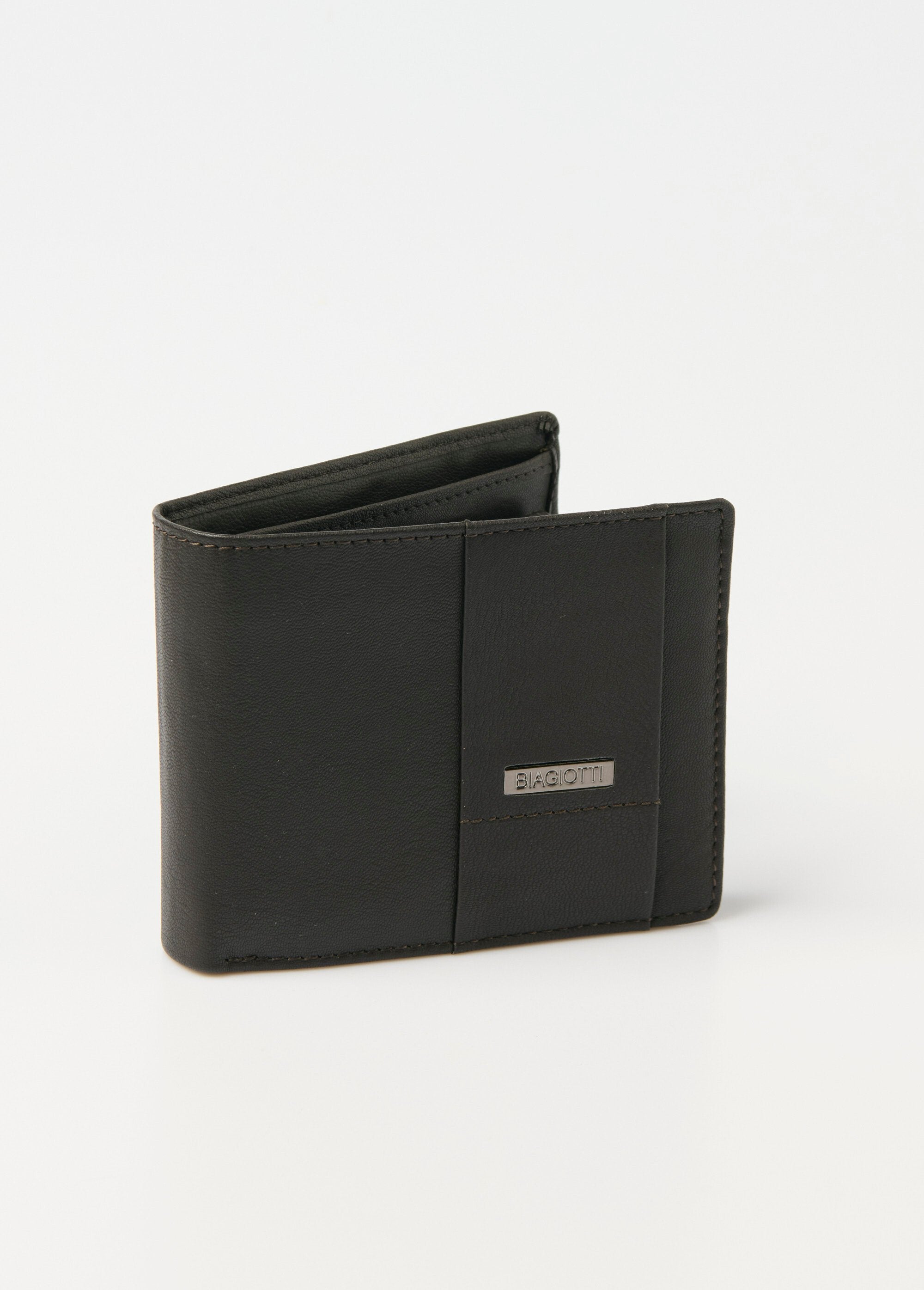 RFID_blocking_leather_wallet_Brown_FA1_slim