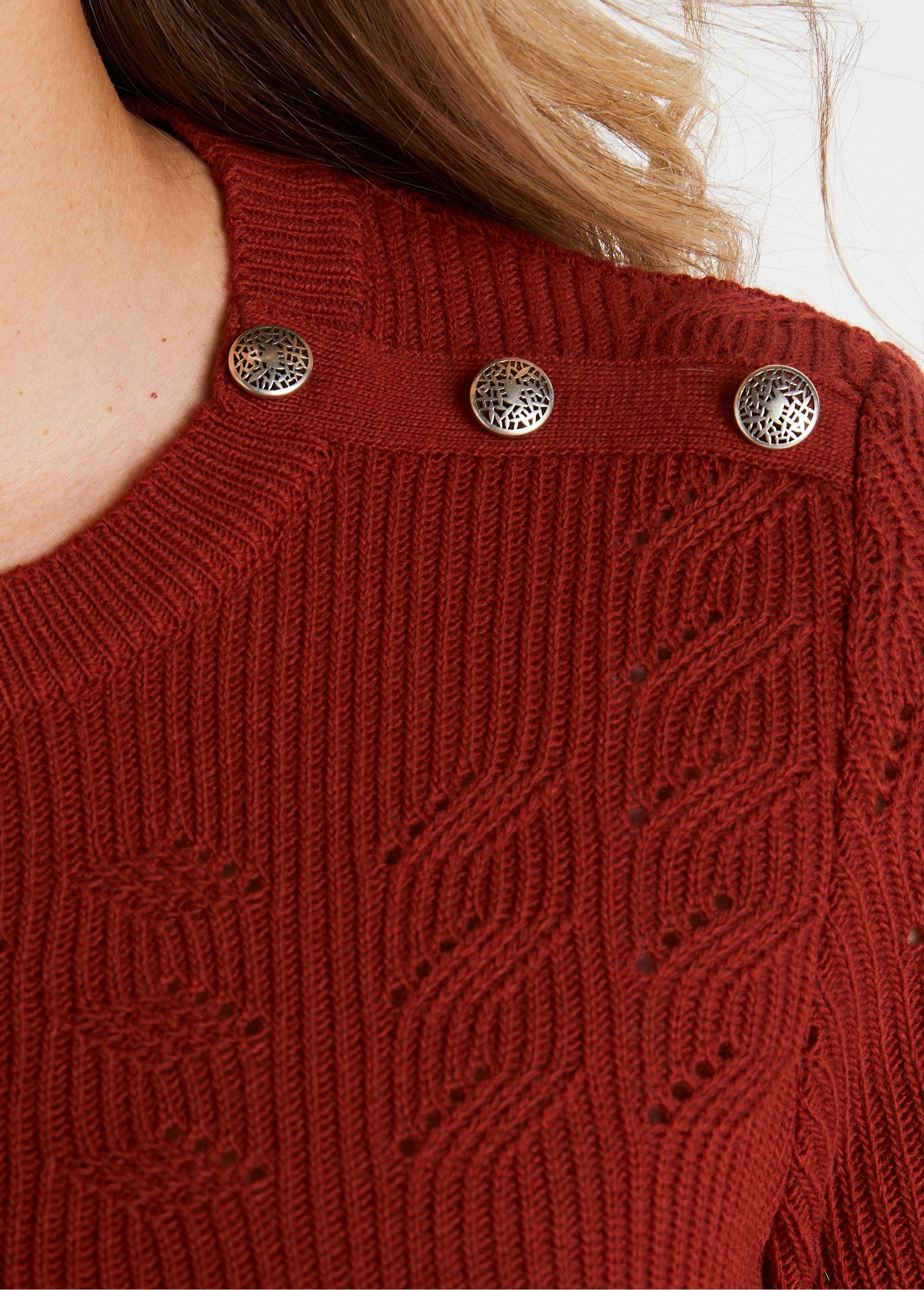 Openwork_ribbed_knit_sweater_with_round_neck_Spicy_DE2_curvy