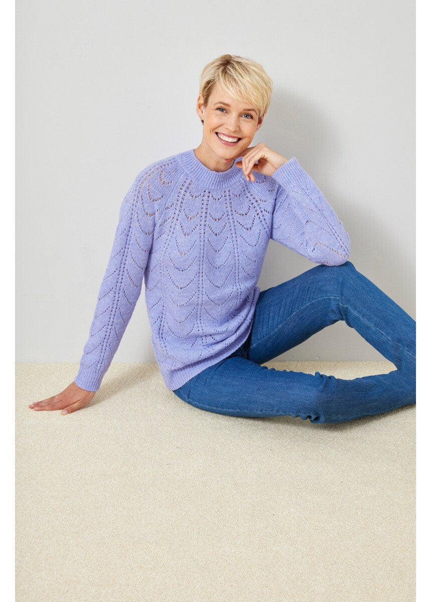 Round_neck_openwork_heathered_knit_sweater_Parma_FA1_slim