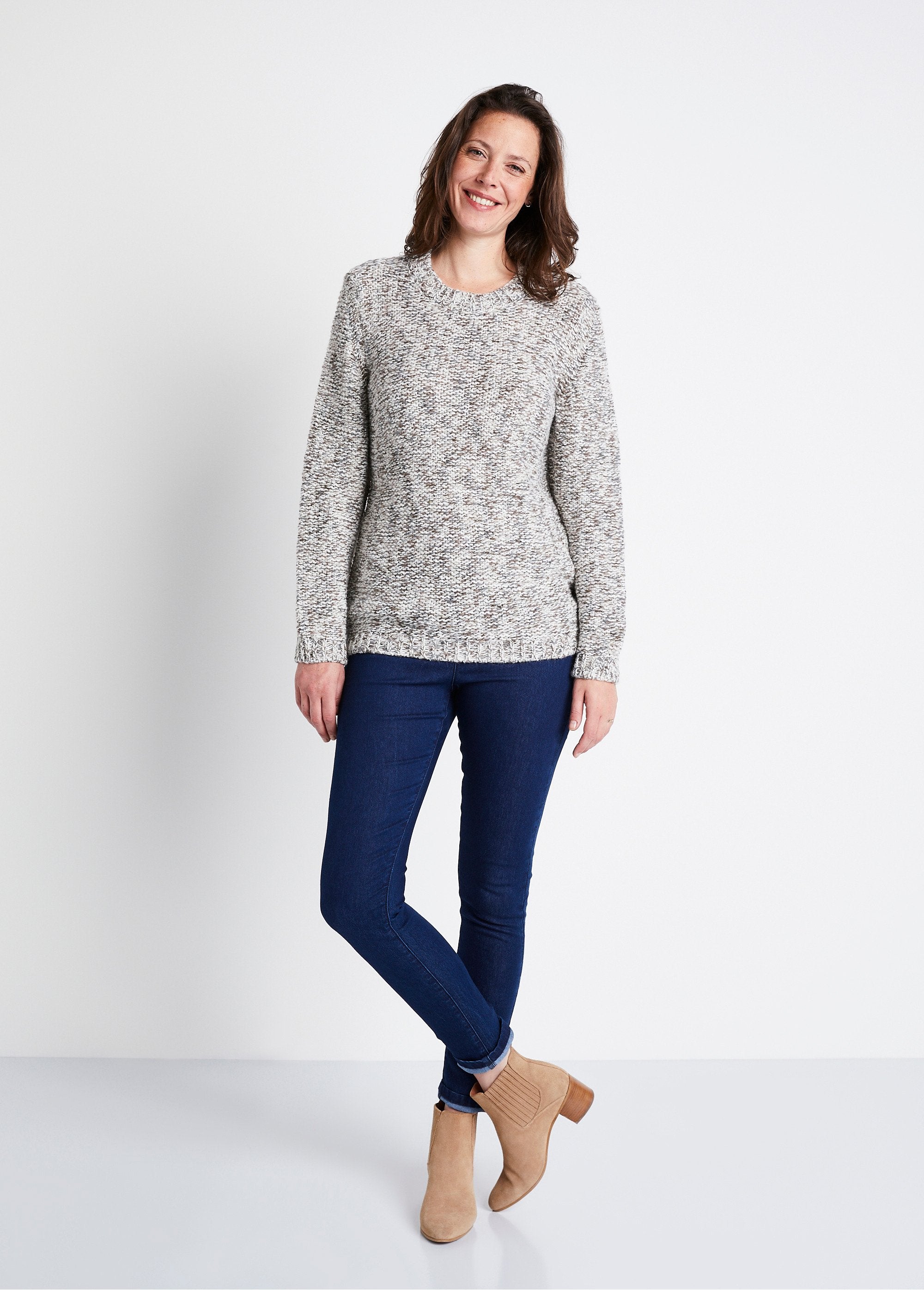 Round_neck_mouliné_sweater_with_wool_and_alpaca_Ecru_and_beige_SF1_slim