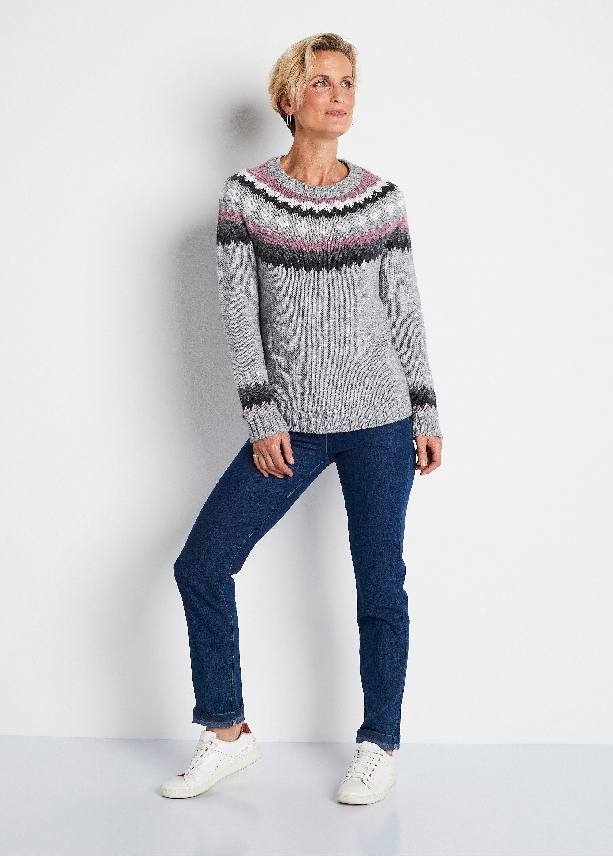 Plain_placed_jacquard_sweater_Gray_and_pink_SF1_slim