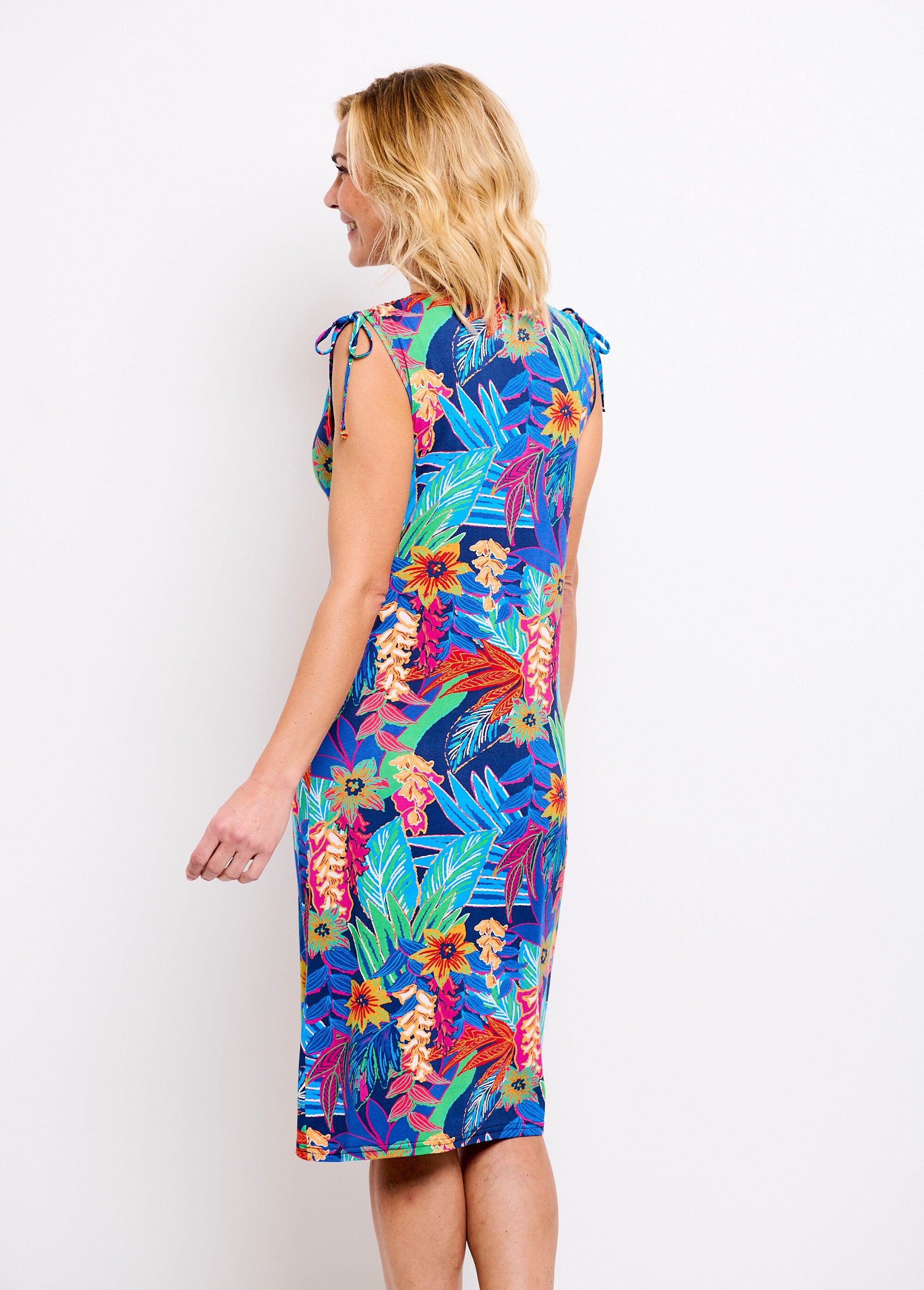 Tropical_floral_short_tank_dress_Blue_and_red_DO1_slim