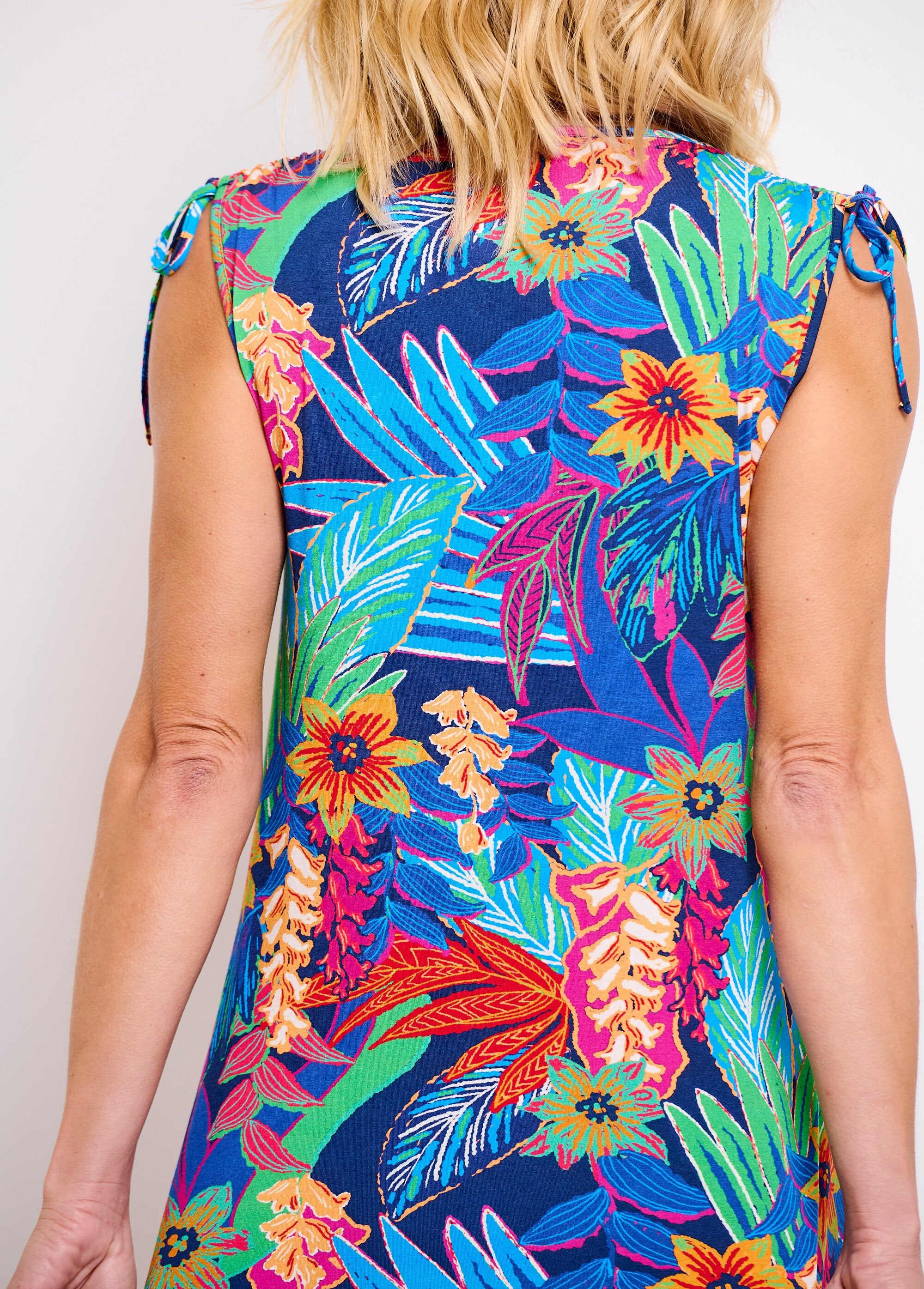 Tropical_floral_short_tank_dress_Blue_and_red_DO2_slim