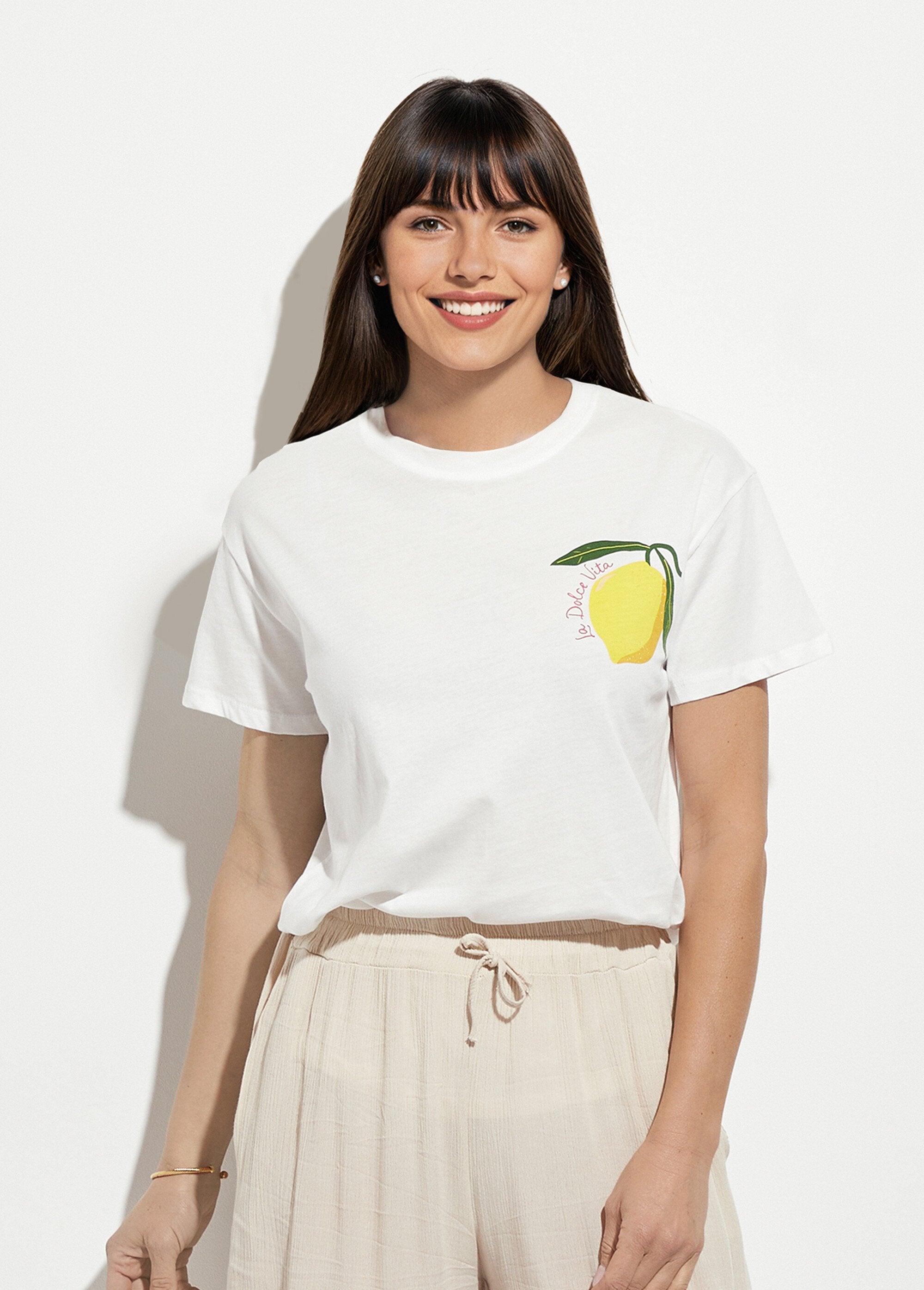 Dolce_Vita_themed_short-sleeved_T-shirt_White_FA1_slim