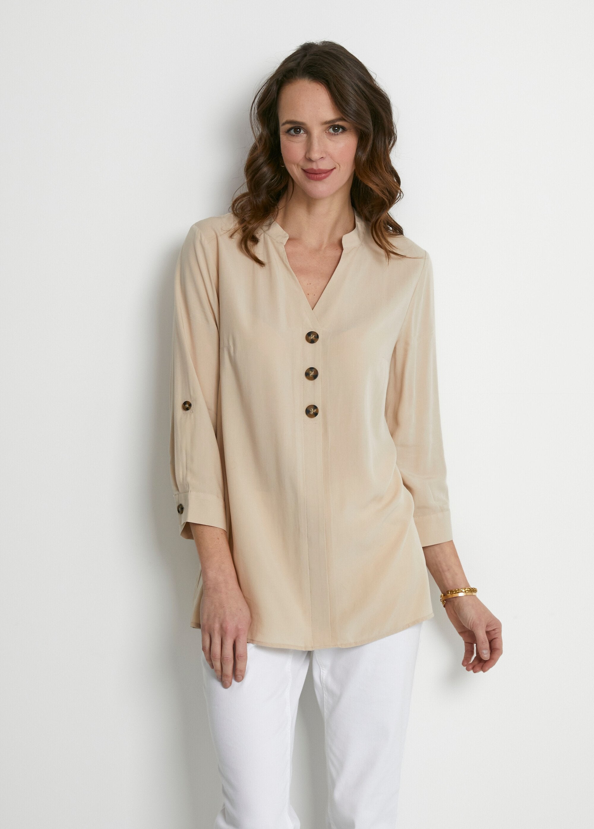 Loose_long_tunic_with_3/4_sleeves_Sand_FA1_slim