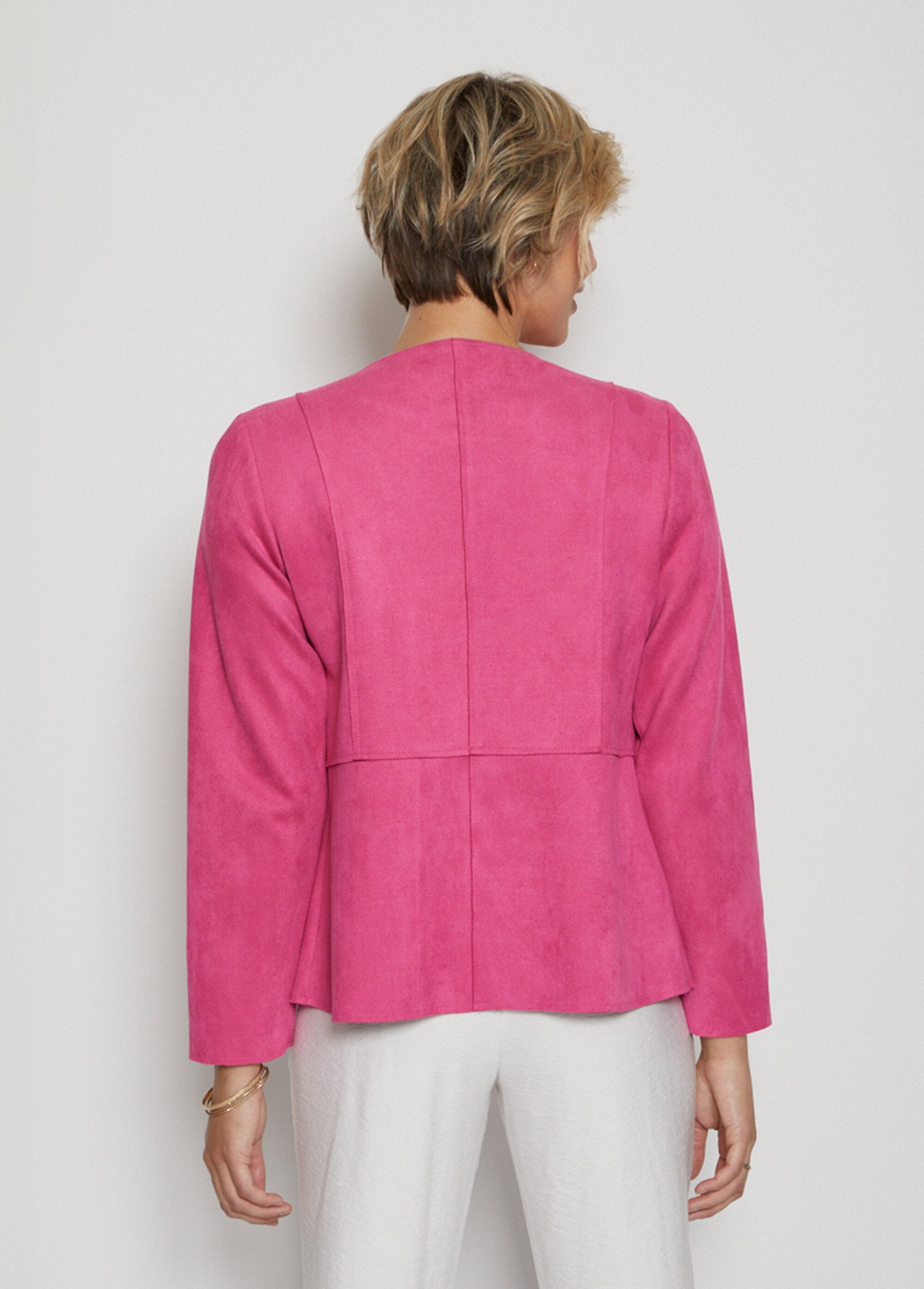 Veste_zippée_sans_col_tissu_suédé_Fuchsia_DO1_slim